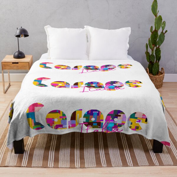 Item preview, Casape, Roma Capitale, Italy, Italia, colorful typography design for travellers designed and sold by Wanderful-roads.