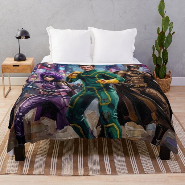 Item preview, Kick-Ass Superhero Action Fine Art Tribute designed and sold by Art's Diner.