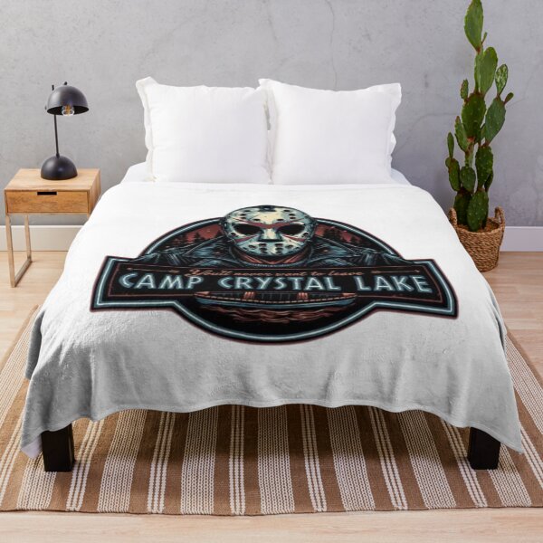Item preview, Camp Crystal Lake Vintage Summer Camp Horror designed and sold by Louizim.