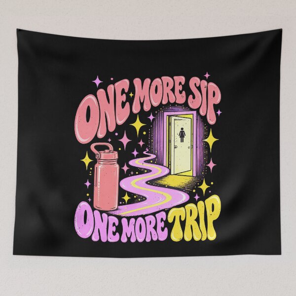 Item preview, Water Bottle Bathroom Trip Hydration Joke designed and sold by elderberry.