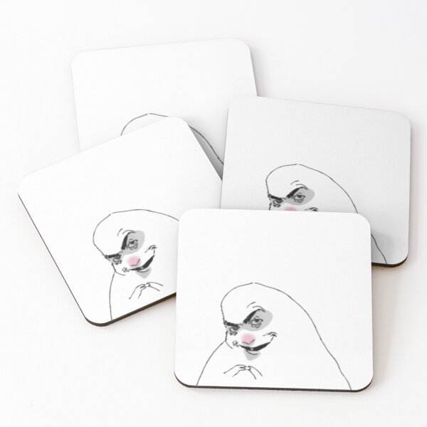 Item preview, Creepy Evil Grinch Face Hamster Meme designed and sold by yuennbunn.