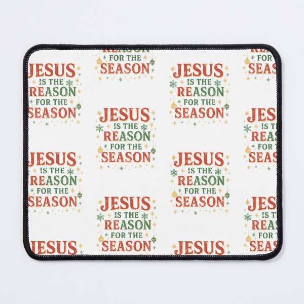 Item preview, Vintage Retro Jesus Is The Reason For The Season Christmas Holiday Graphic Design designed and sold by ConklinZ.