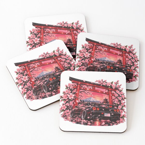 Item preview, Midnight JDM Sakura Japanese Street Racing designed and sold by AnastasiCreates.