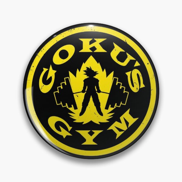 Item preview, Goku Super Saiyan Workout Gym Logo designed and sold by Bohepa.