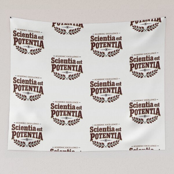 Item preview, Scientia Est Potentia  Knowledge Is Power designed and sold by huston-griceld.