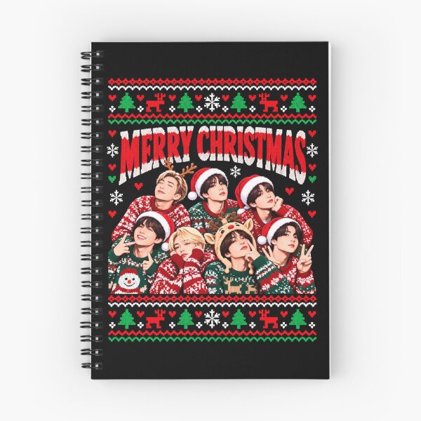Item preview, Merry Christmas BTS Ugly Christmas Bangtan Boys Sweater designed and sold by PabloHaney.
