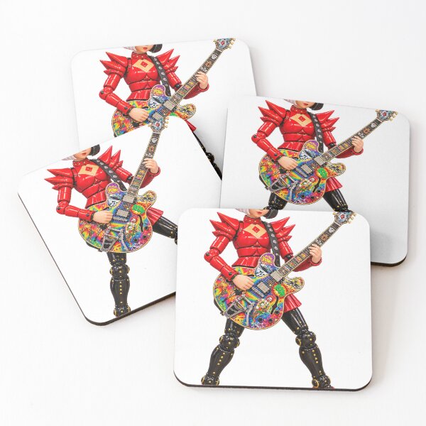 Item preview, Red Punk Guitarist – House Toy Collection designed and sold by Slyfish.