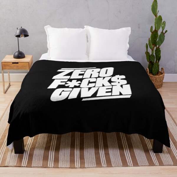 Item preview, Zero Cares Given Attitude Statement designed and sold by SuperFreshArt.