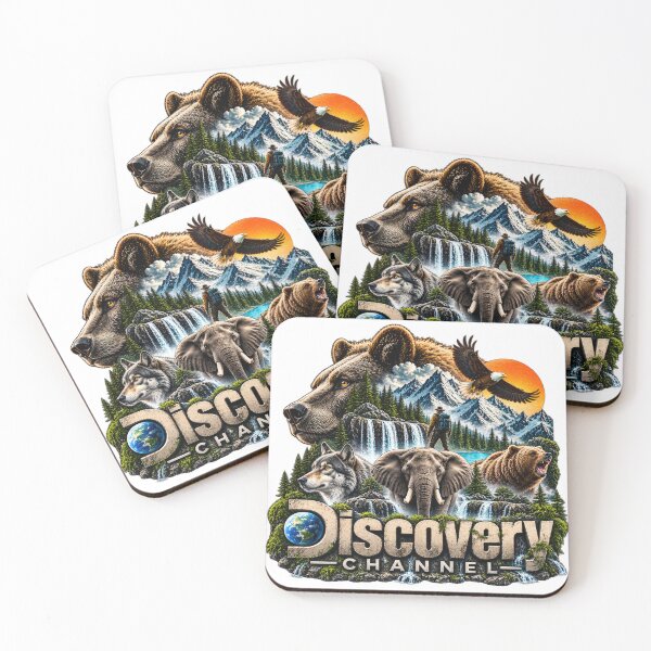 Item preview, Wildlife Wilderness Adventure – Bear Wolf Elephant Eagle Mountain Nature Art designed and sold by Abidel.