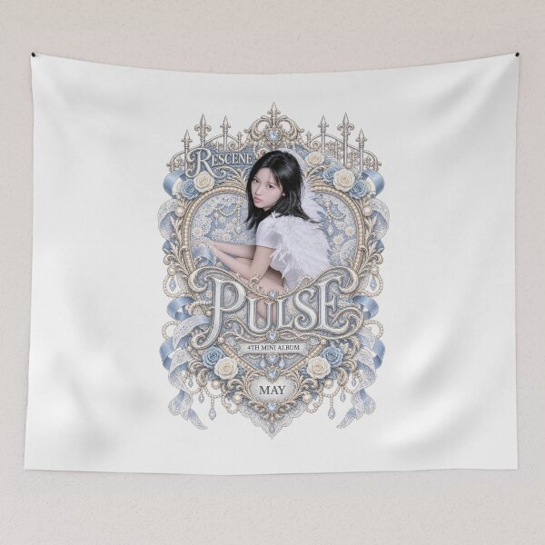 Item preview, Vintage Pearl Frame May RESCENE Pulse Graphic designed and sold by Valereekmerch.