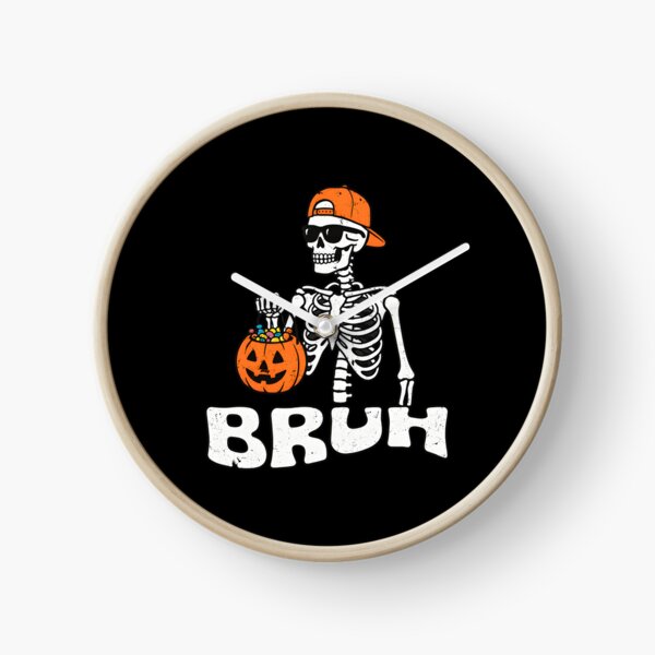 Item preview, Skeleton Bruh Halloween Candy Bucket Graphic designed and sold by GiaoCalonas.