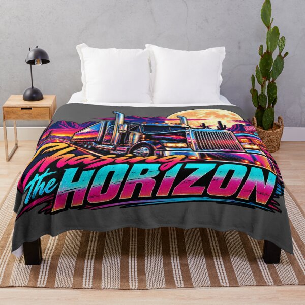 Item preview, Chasing The Horizon Trucker & Desert Moon designed and sold by NomadForge.