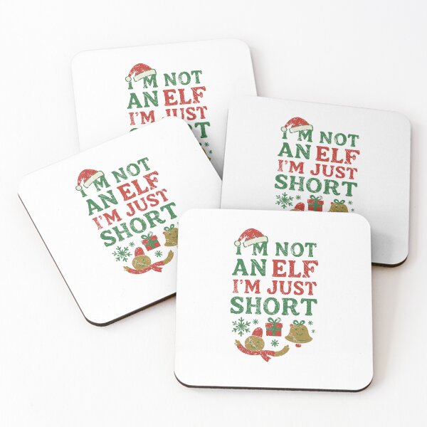 Item preview, Im Not An Elf Just Short Funny Christmas Xmas Men Women Kids designed and sold by AlexandraAz.