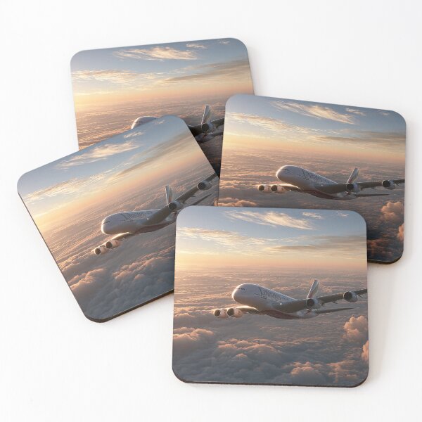 Item preview, A380 Cruising into a New Day designed and sold by Skyframe Aviation.