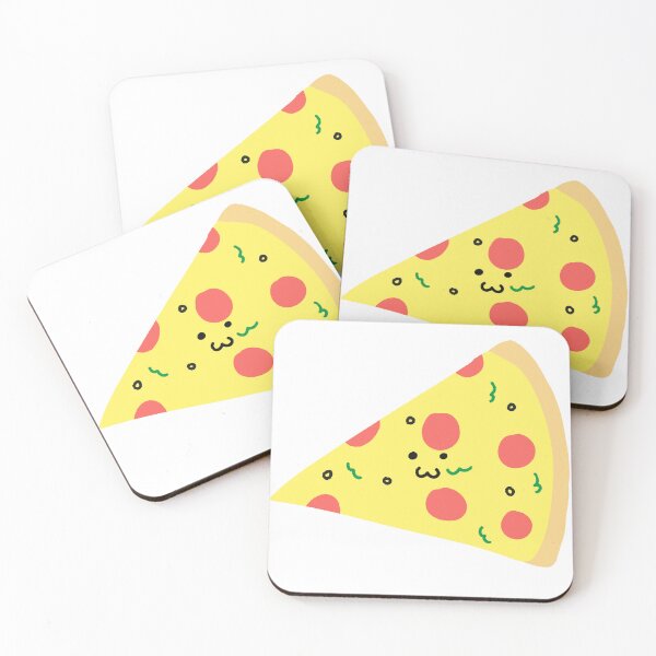 Item preview, Happy Pepperoni Pizza Slice Character designed and sold by raun.draw.