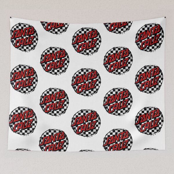 Item preview, Santa Cruz Skateboard Vintage Checkerboard Logo designed and sold by Bohepa.