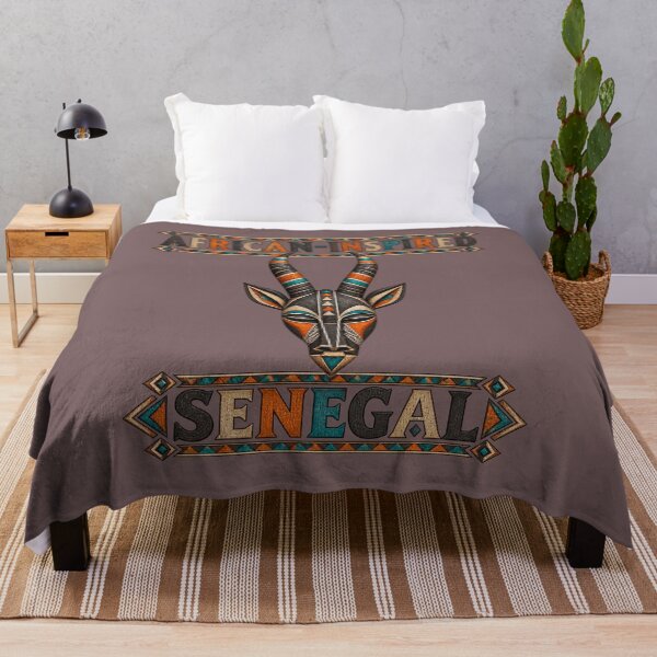 Item preview, African Inspired Senegal Antelope Mask Horned Art designed and sold by puzzell.