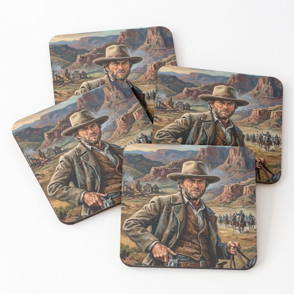 Item preview, The Outlaw Josey Wales Western Fine Art Tribute designed and sold by Art's Diner.