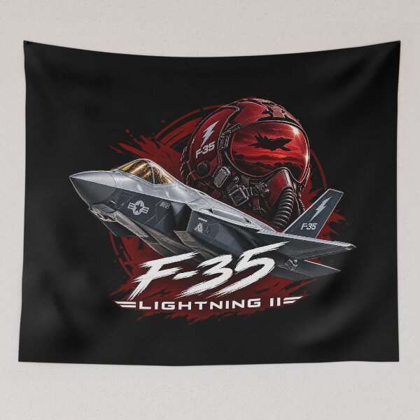 Item preview, F-35 Lightning II Stealth Fighter Jet Aviation Art designed and sold by Aerolovers.