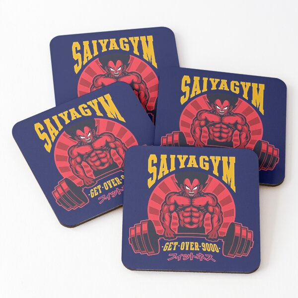 Item preview, Vegeta Saiya Gym Over 9000 Fitness designed and sold by Bohepa.