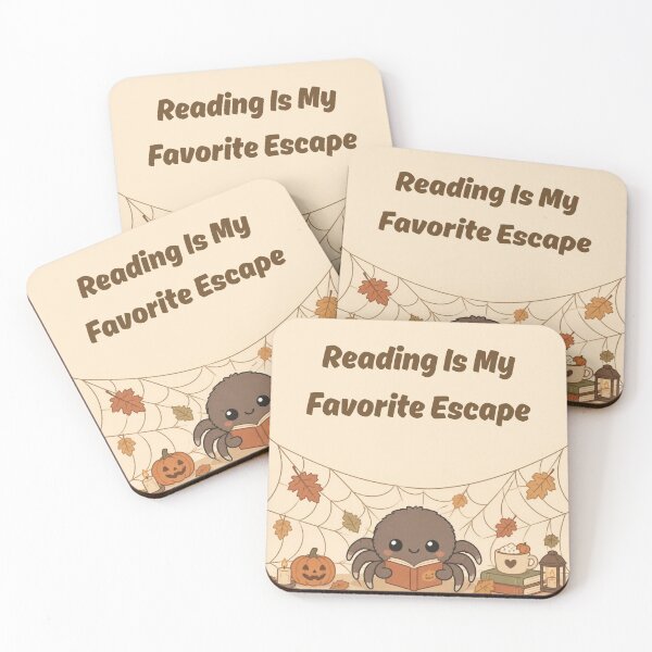 Item preview, Reading is my favorite escape designed and sold by creativityisfun.