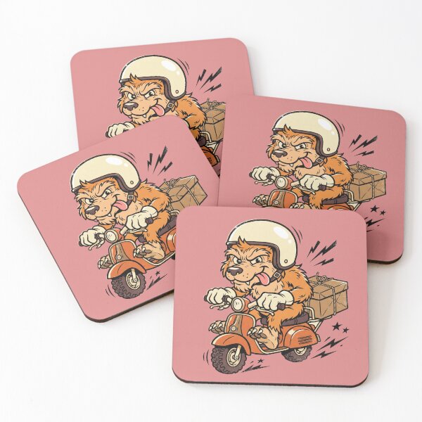 Item preview, Funny Werewolf Delivery Driver Halloween Retro Cartoon Design designed and sold by FashionHubLK.