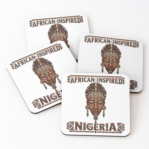 Item preview, African Inspired Nigeria Braided Mask Beaded Art designed and sold by puzzell.