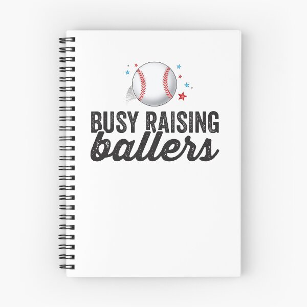 Item preview, Busy Raising Ballers Baseball T-Shirt Young New Mother Mom designed and sold by 14thFloor.