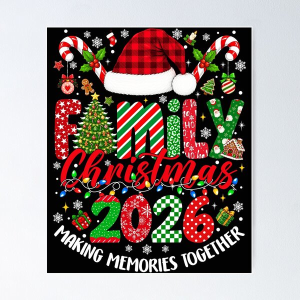 Item preview, Matching Family Christmas 2026 Making Memories Together designed and sold by varin-studio.