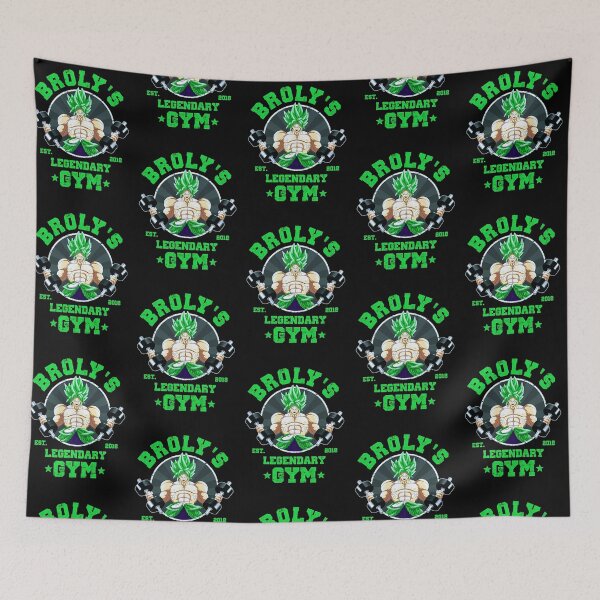 Item preview, Broly Legendary Super Saiyan Gym designed and sold by Bohepa.