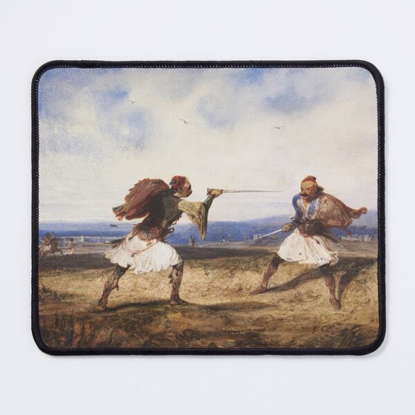 Item preview, Albanian Duel Somewhere in South of Albania designed and sold by SharonTheFirst.