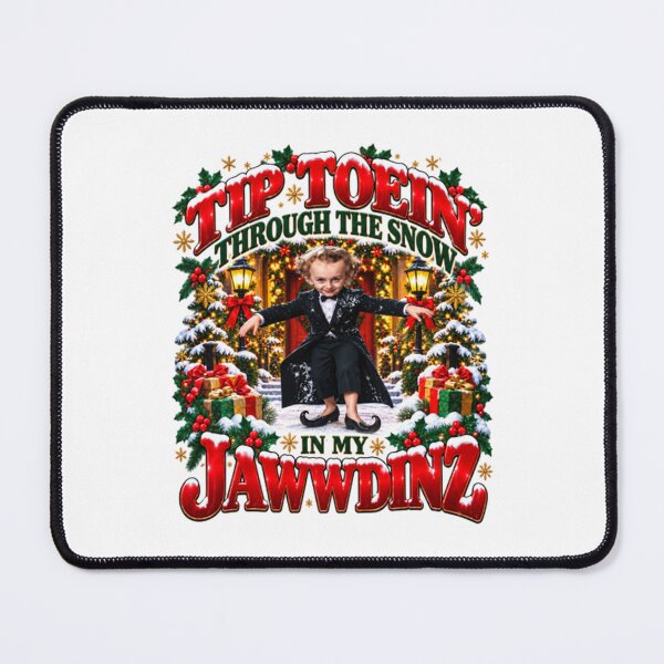 Item preview, Tip Toein in My Jordans, the Snow in My Jawwdinz designed and sold by nicholcoffeyArt.