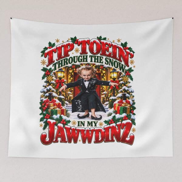Item preview, Tip Toein in My Jordans, the Snow in My Jawwdinz designed and sold by nicholcoffeyArt.