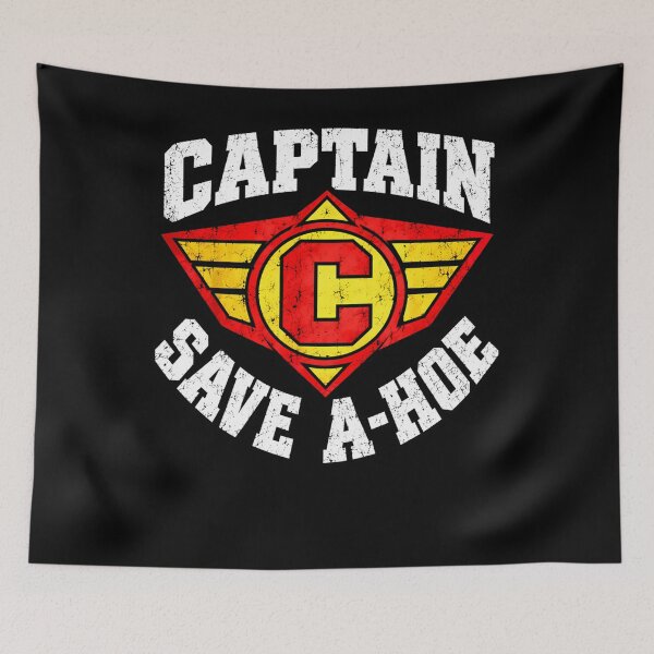 Item preview, Captain Save AHoe Funny Costume Halloween designed and sold by MichelleKinney.