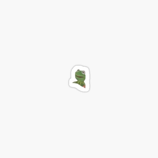tiniest kermit Sticker