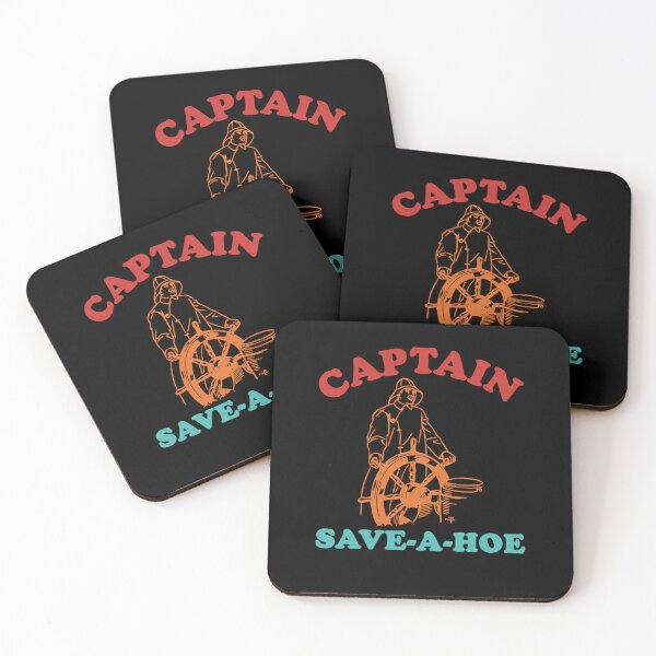 Item preview, Captain Save-A-Hoe Vintage Design designed and sold by MichelleKinney.