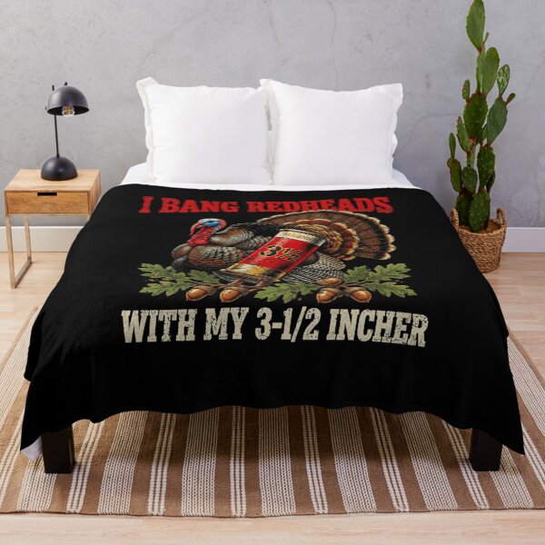 Item preview, I Bang Redheads Turkey with My 3 12 in Funny Hunting designed and sold by Watsonza.