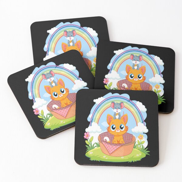 Item preview, Cartoon Cat And Mouse 100 designed and sold by huyhoangkhoa.