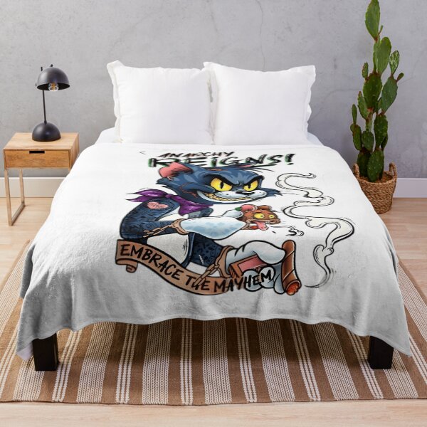 Item preview, Cat And Rat Anarchy Art 203 designed and sold by huyhoangkhoa.