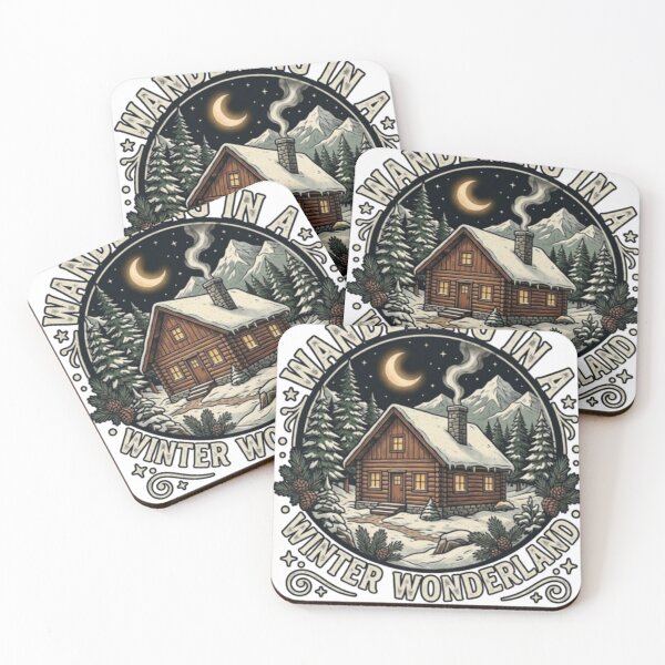 Item preview, Wandering In A Winter Wonderland Cozy Cabin Vintage  designed and sold by Founderpallavi.
