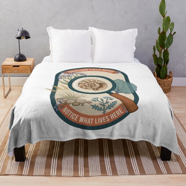 Item preview, Backyard Field Notes - Spiral Seashell Study - Coastal Naturalist Badge designed and sold by Tininai.