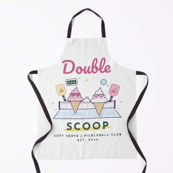 Item preview, Double Scoop – Cute Pickleball Gift for Doubles Partners designed and sold by IsleAmore.