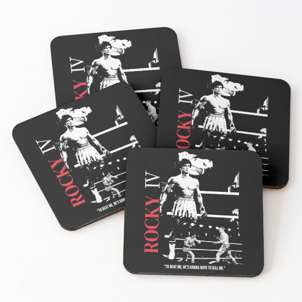 Item preview, Rocky IV Boxing Ring Quote To Beat Me He Has To Kill Me designed and sold by Bohepa.