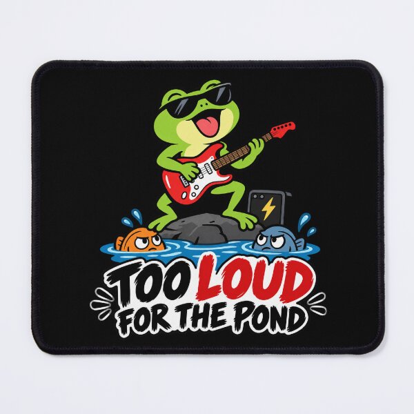 Item preview, Too loud for the pond designed and sold by JamesSpring.