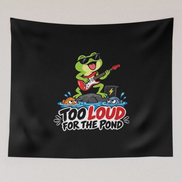 Item preview, Too loud for the pond designed and sold by JamesSpring.
