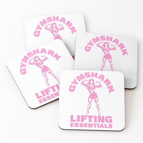 Item preview, Gymshark Pink Female Bodybuilder Lifting Essentials designed and sold by Bohepa.