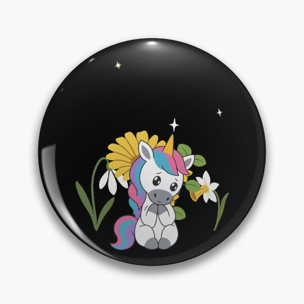 Artikelvorschau, Einhorn Blumen Kinder fantasievoll Schneeglöckchen entworfen und verkauft von Sir-Freaky.