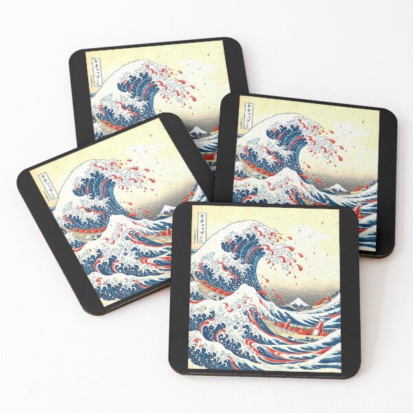Item preview, Ketchup Great Wave With Tomatoes designed and sold by elderberry.