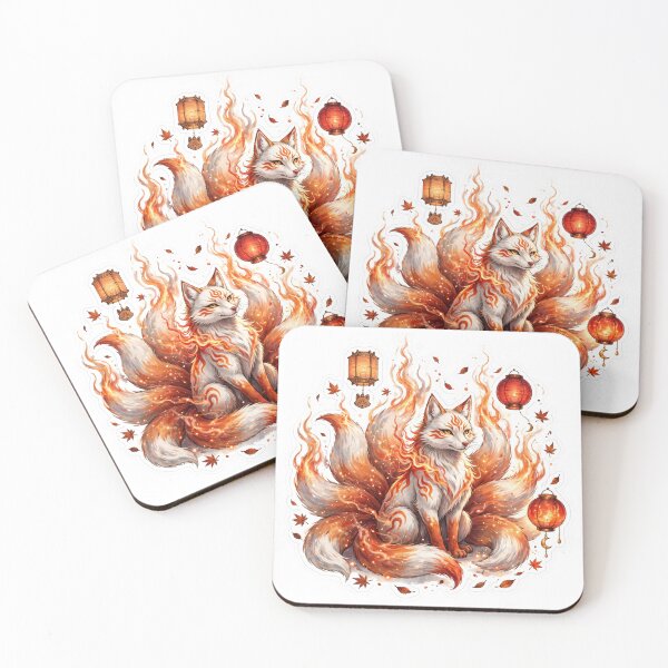 Item preview, Kitsune Spirit Floating Lanterns designed and sold by LunaGlow Studio.