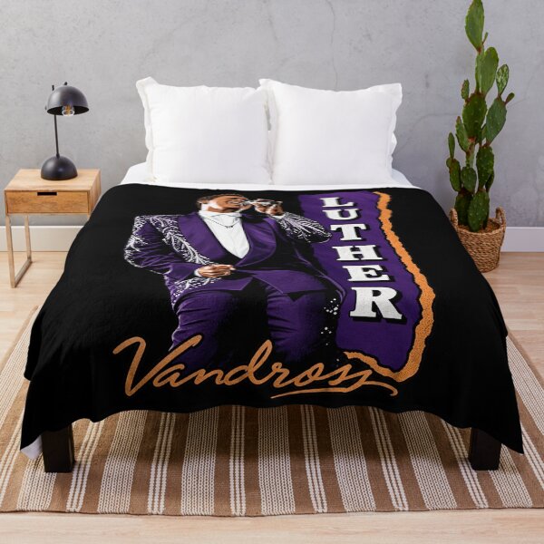 Item preview, Luther Vandross Purple Suit Black designed and sold by AsjasminEhavan.
